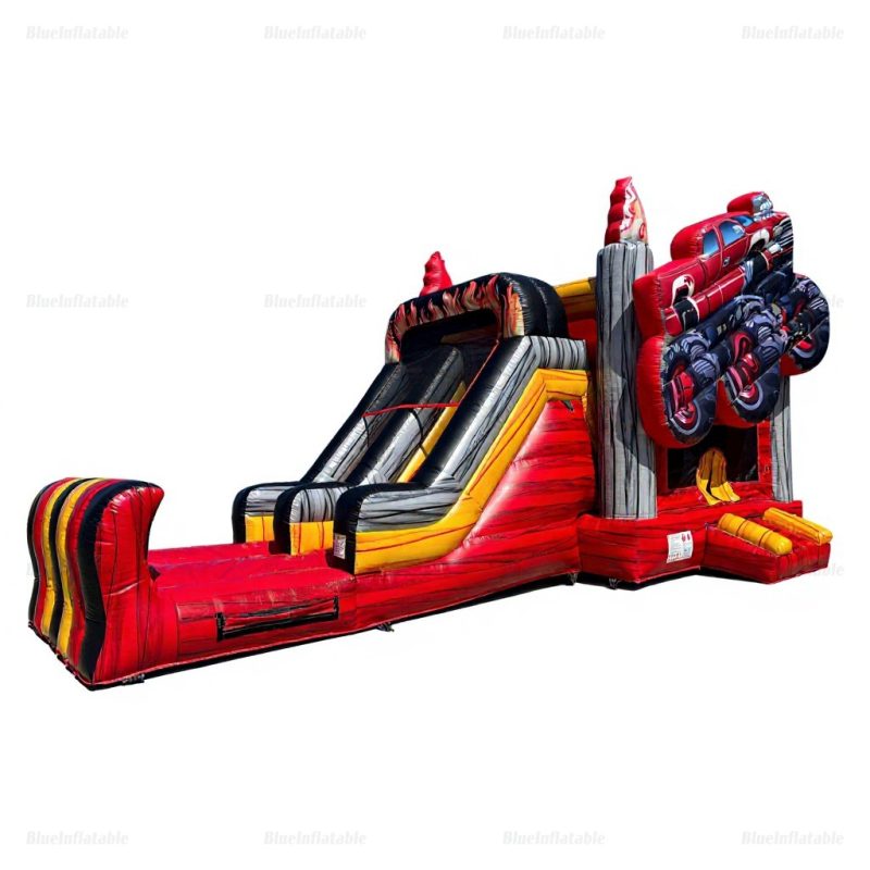 Truck Bounce House & Slide Combo for Adults