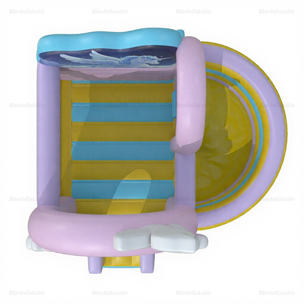 Unicorn Inflatable Bounce House with Slide Rental - Image 4