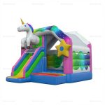 Unicorn Inflatable Bouncer & Slide Combo Rental