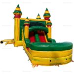 Inflatable Wet Dry Bounce House & Water Slide Combo