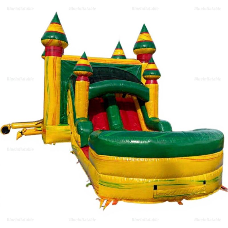 Inflatable Wet Dry Bounce House & Water Slide Combo