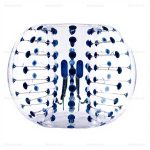 1.5M Blue Dot Bubble Soccer Ball
