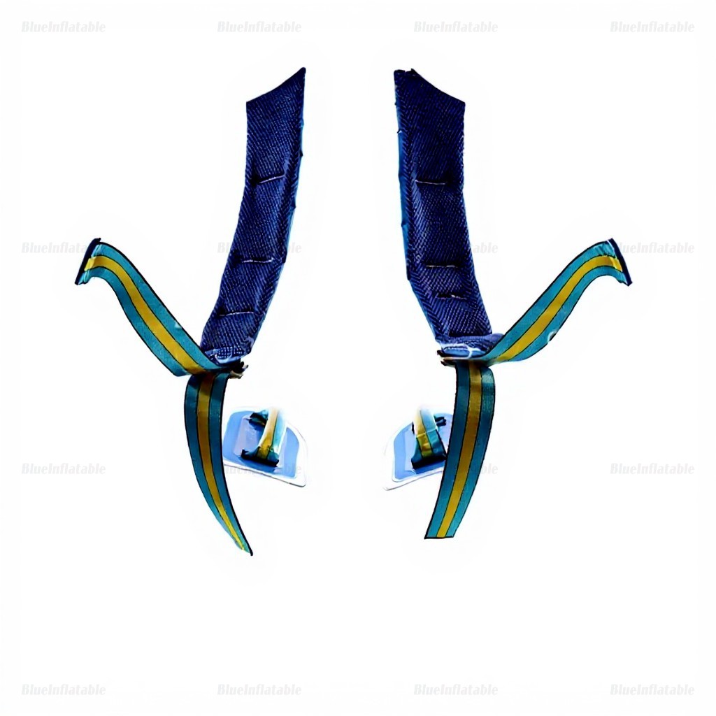 1.5M Blue Dot Bubble Soccer Ball - Image 4