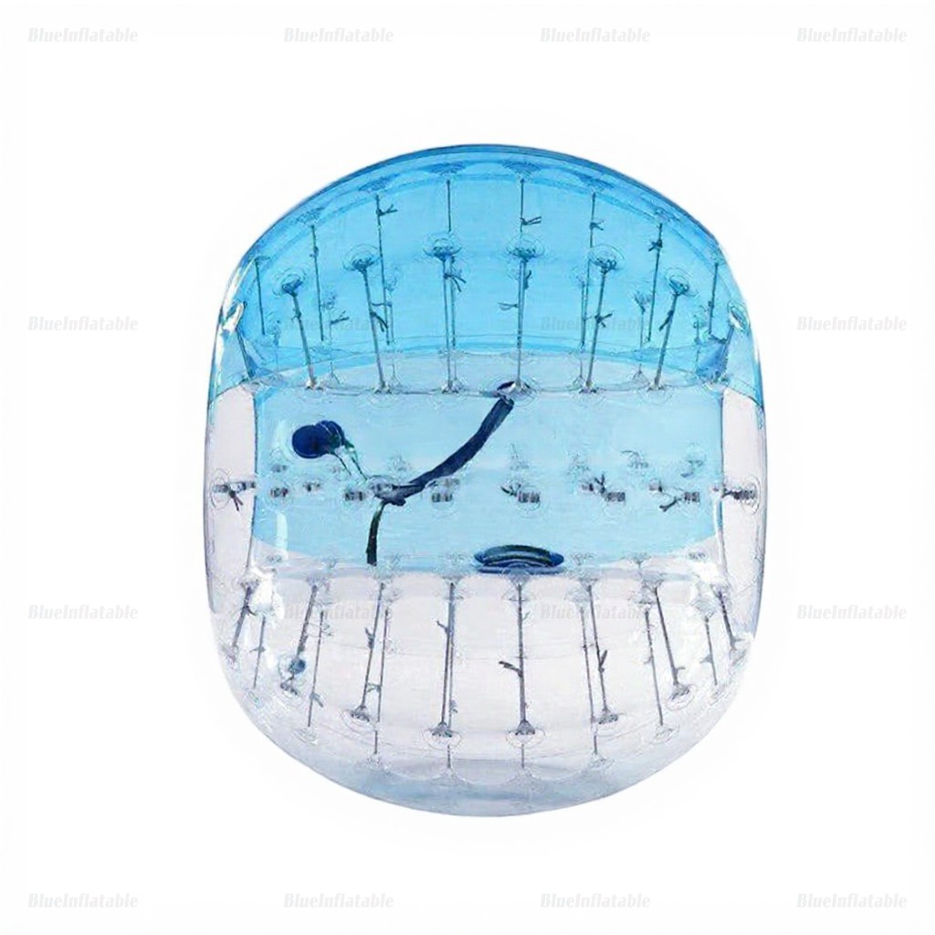1.5M Blue Inflatable Human Bubble Soccer Ball Rental - Image 3