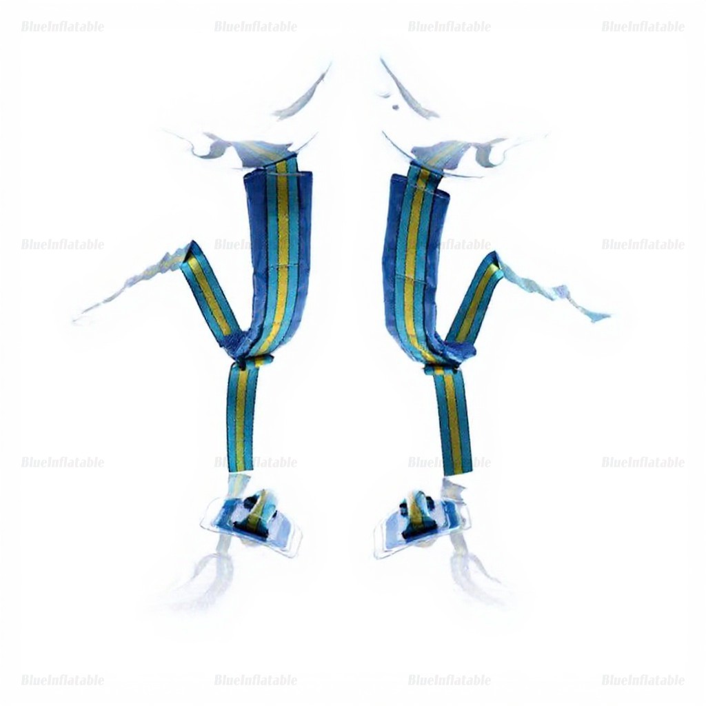 1.5M Blue Inflatable Human Bubble Soccer Ball Rental - Image 4