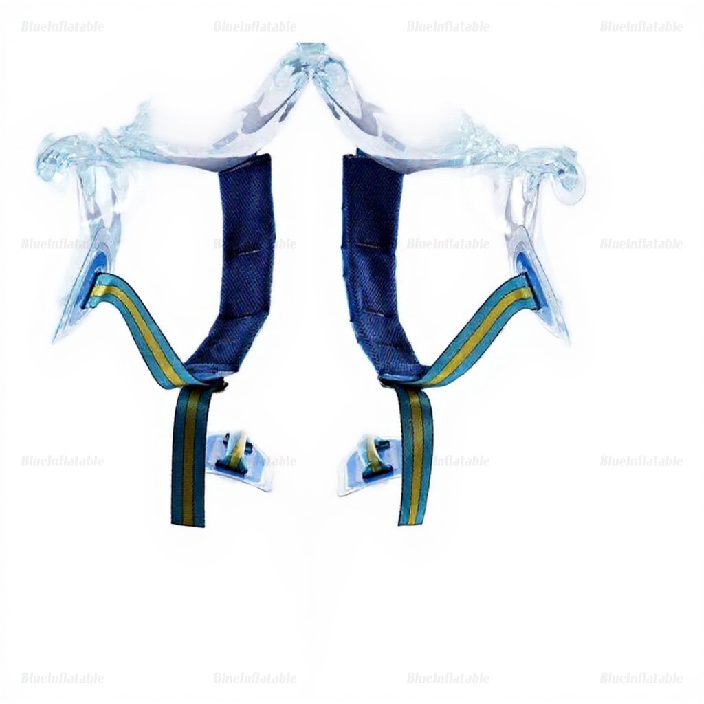 1.5M Blue Inflatable Human Bubble Soccer Ball Rental - Image 5