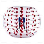 1.5M Red Dot Bubble Soccer Ball – Vaughan