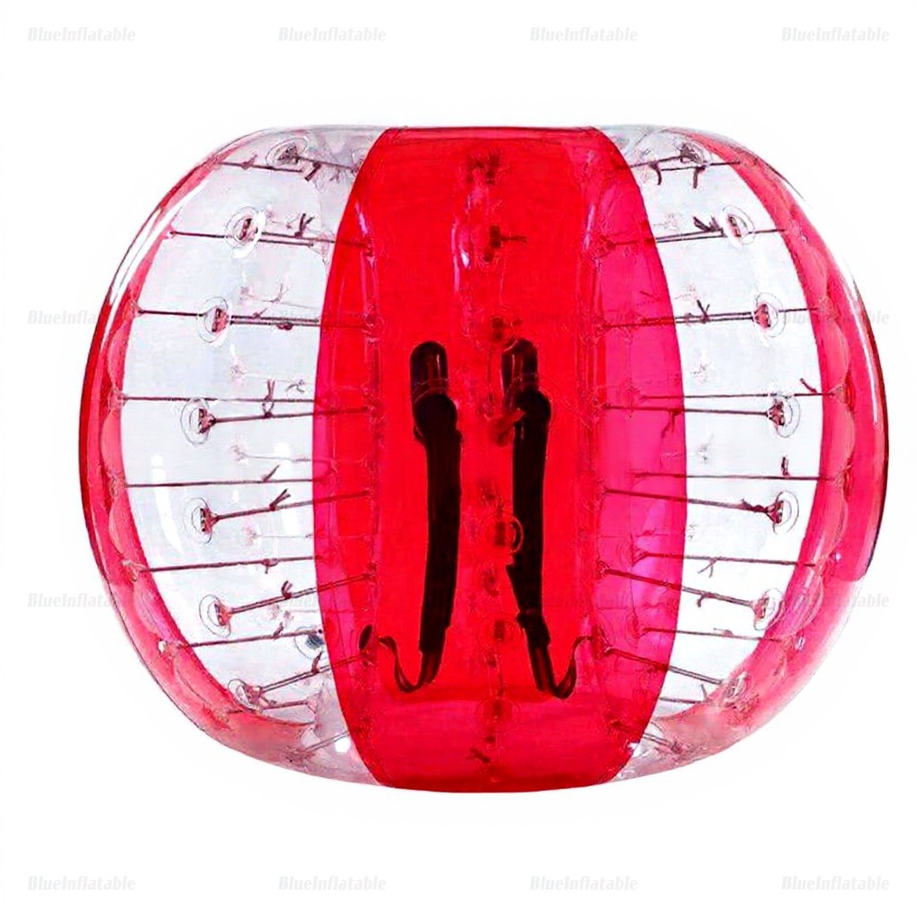 1.5M Red Flower Bubble Soccer Ball Bumper Game