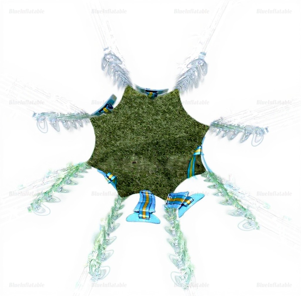 1.5M Half-Green Inflatable Bubble Soccer Ball - Image 3