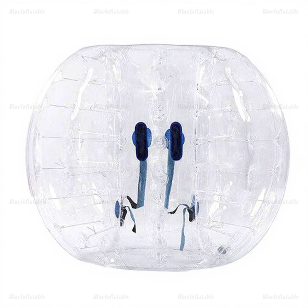 Set of 10 Clear 1.5M PVC Bubble Soccer Balls - Image 2