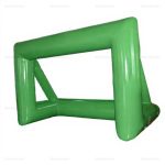 Green Inflatable Soccer Goal Penalty Shootout Game