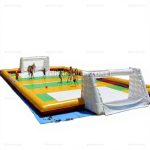 Inflatable Soccer Arena with Obstacles