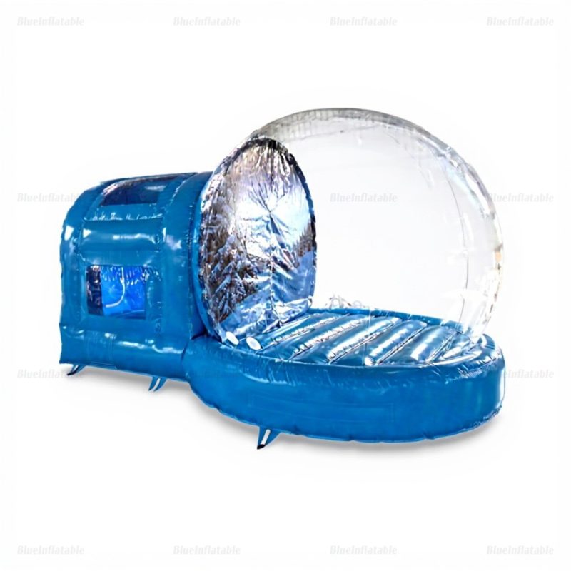 Inflatable Christmas Snow Globe Photo Booth Dome