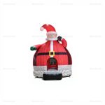 Santa Claus Inflatable Christmas Bounce House