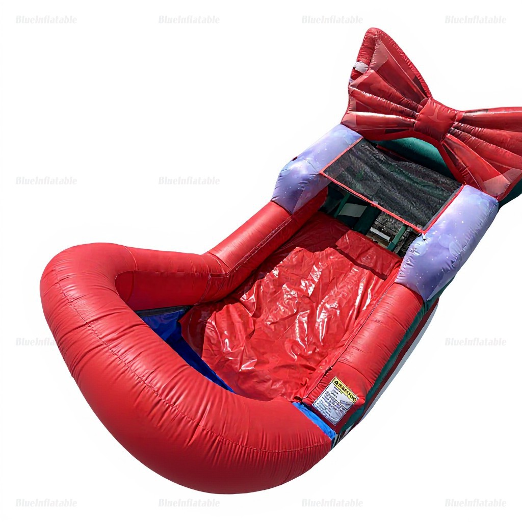 Candy Cane Christmas Tree Inflatable Water Slide & Bounce House - Image 2