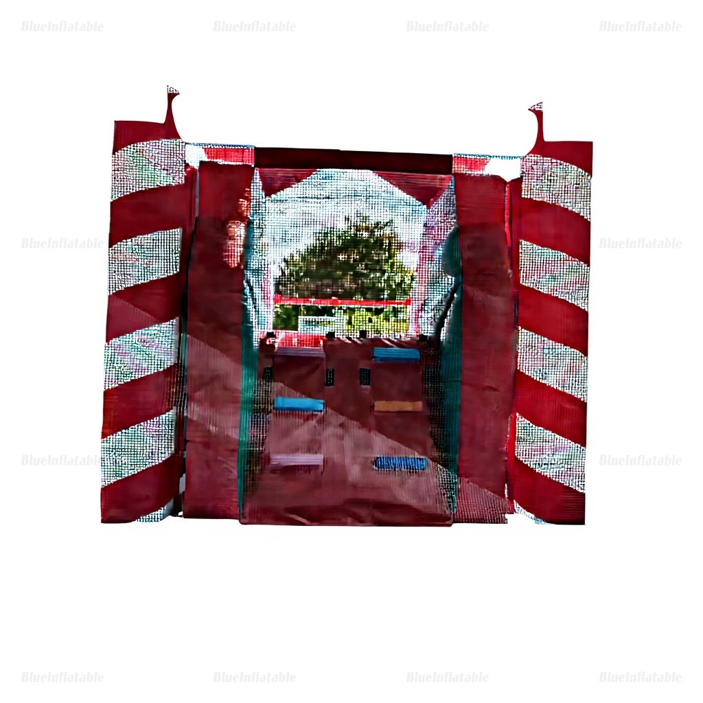 Candy Cane Christmas Tree Inflatable Water Slide & Bounce House - Image 5