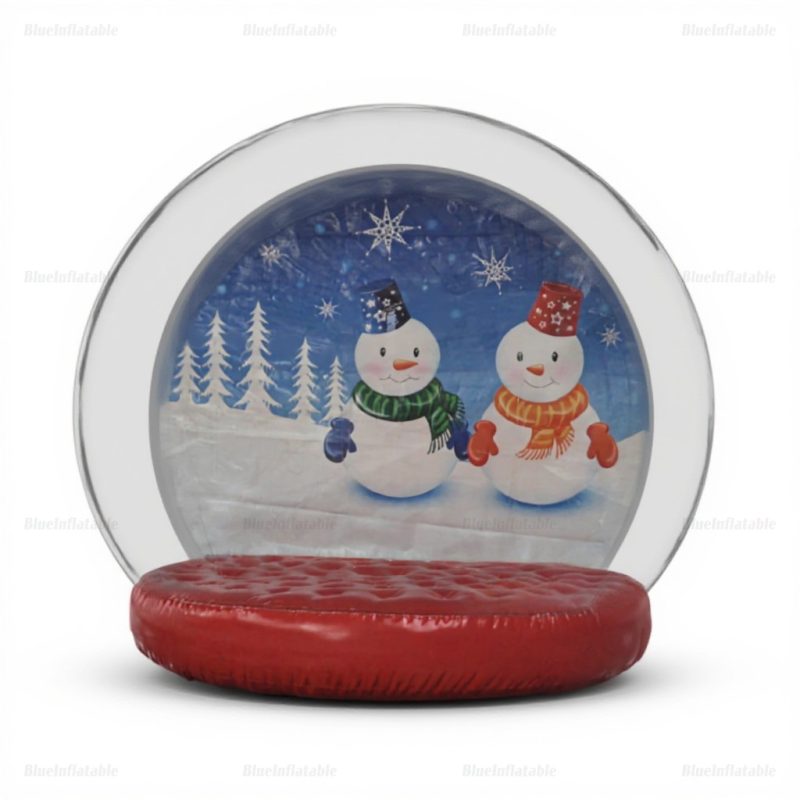 Inflatable Christmas Snow Globe Photo Booth Tent