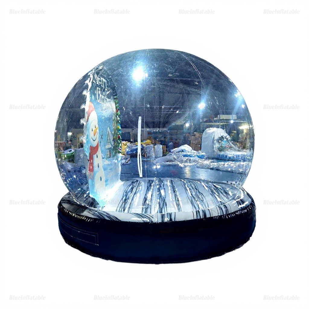 Inflatable Christmas Snow Globe Photo Booth Dome - Image 2