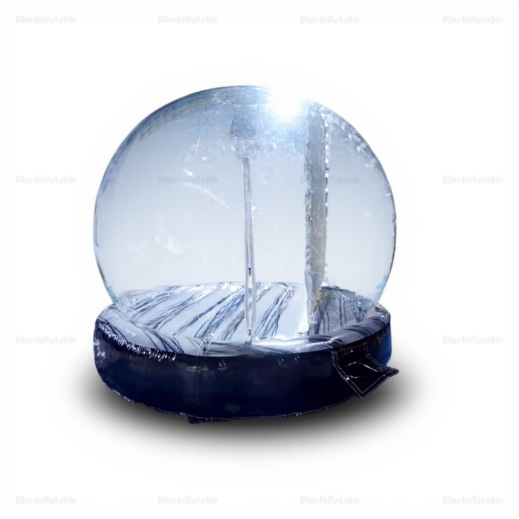 Inflatable Christmas Snow Globe Photo Booth Dome - Image 4