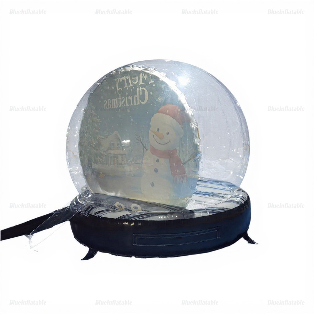 Inflatable Christmas Snow Globe Photo Booth Dome - Image 5