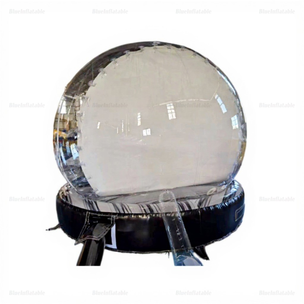 Inflatable Christmas Snow Globe Photo Booth Dome - Image 6