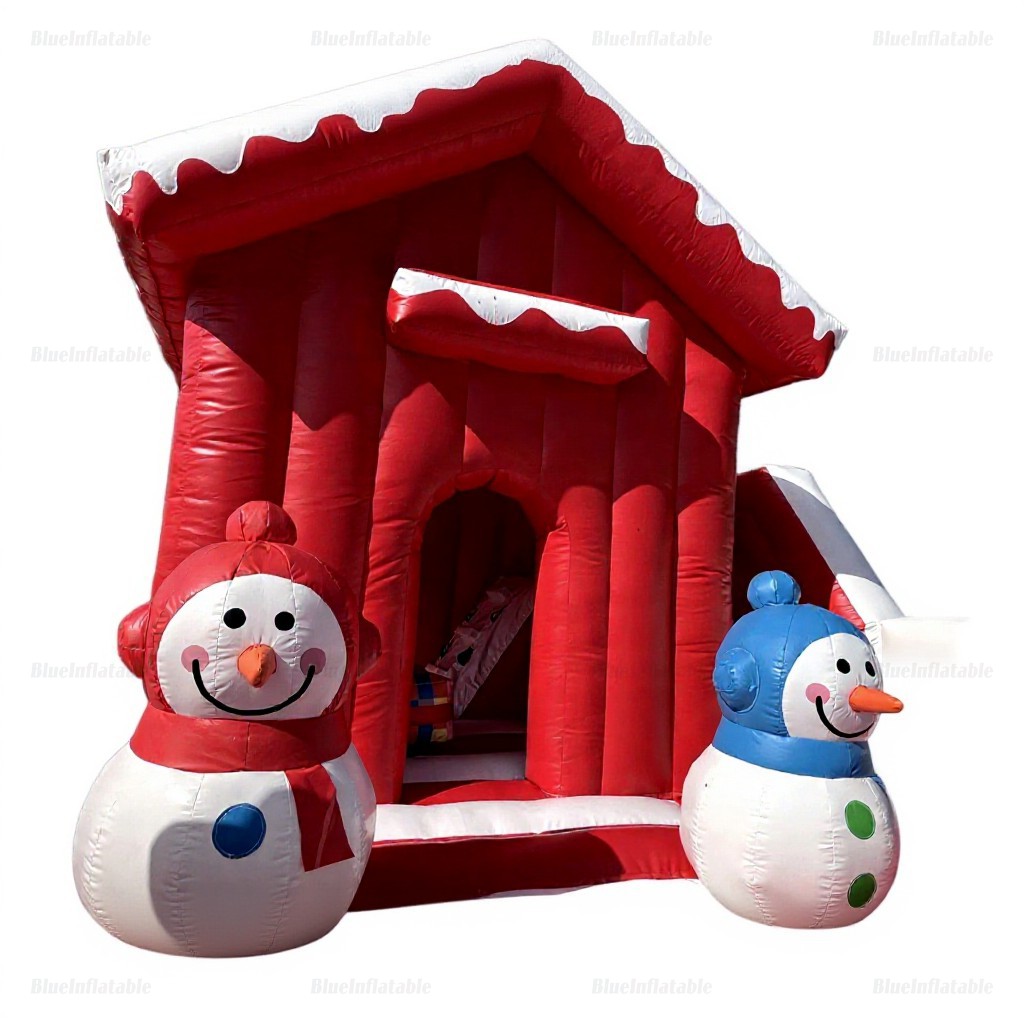 Christmas Candy Land Inflatable Bounce House Slide Combo - Image 10