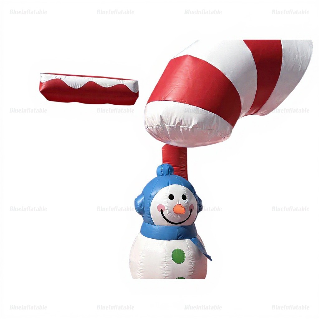 Christmas Candy Land Inflatable Bounce House Slide Combo - Image 11