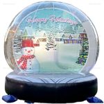 Christmas Inflatable Snow Globe Bounce House Rental