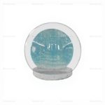 Giant Inflatable Christmas Snow Globe Bounce House Rental