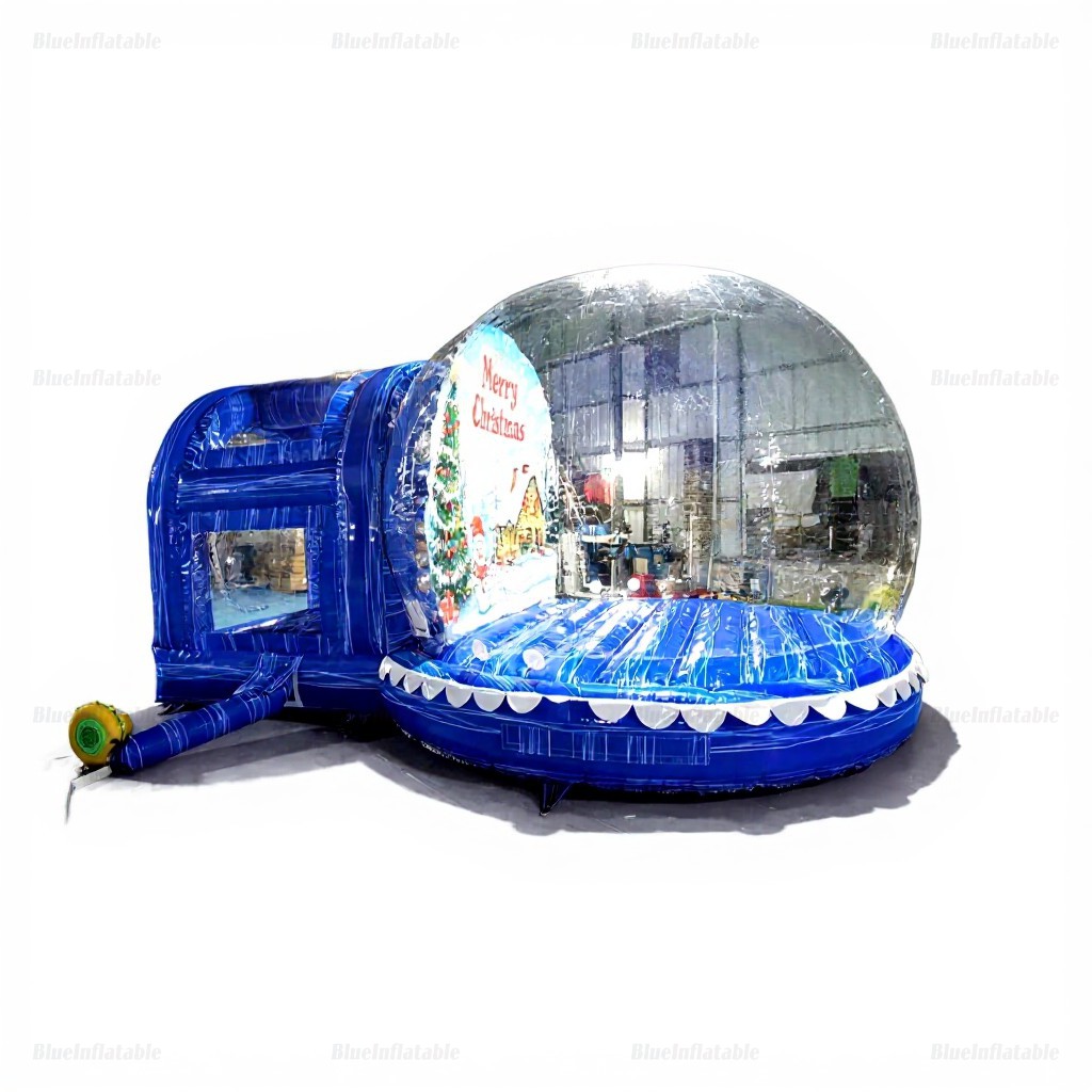 Christmas Inflatable Snow Globe Tunnel for Kids & Adults