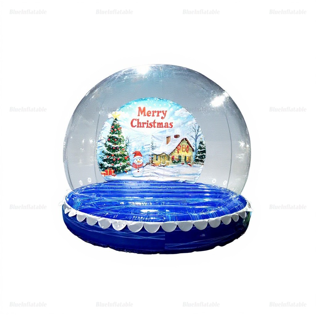 Christmas Inflatable Snow Globe Tunnel for Kids & Adults - Image 2