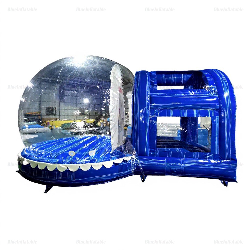 Christmas Inflatable Snow Globe Tunnel for Kids & Adults - Image 3