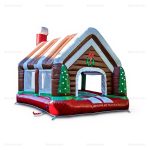Christmas Tree Wreath Bounce House Inflatable for Parties