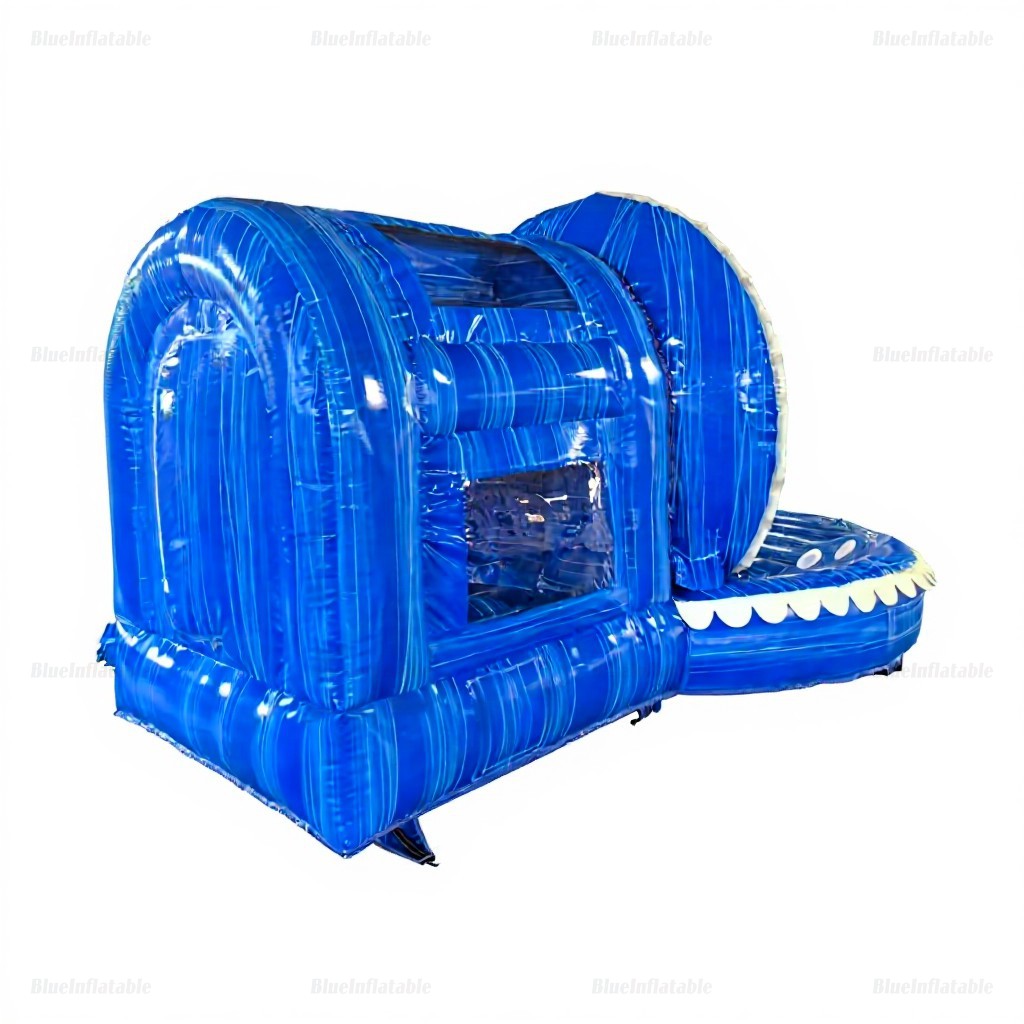 Christmas Snow Globe Inflatable House Party Rental - Image 7