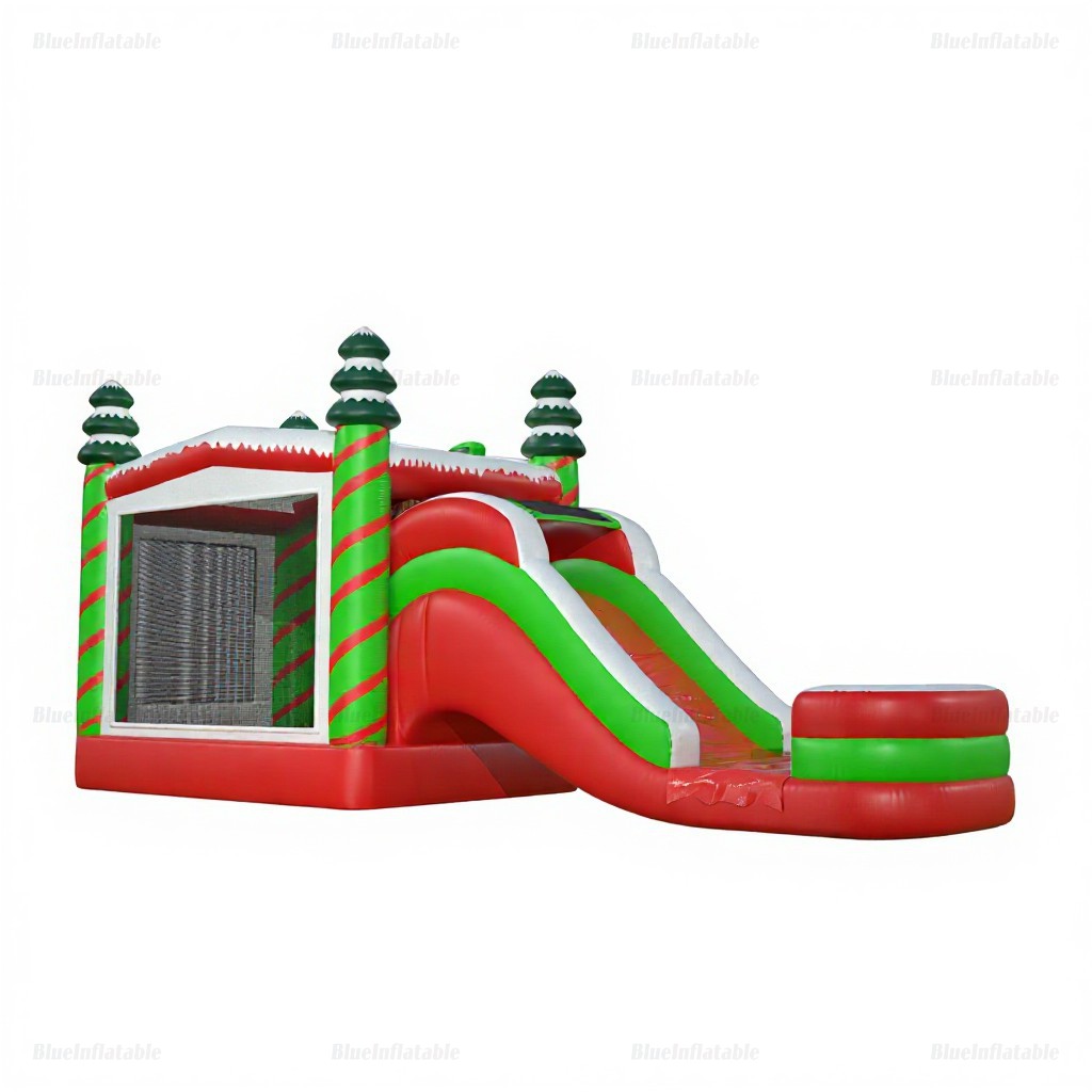 Christmas Inflatable Bounce House & Water Slide Combo - Image 2