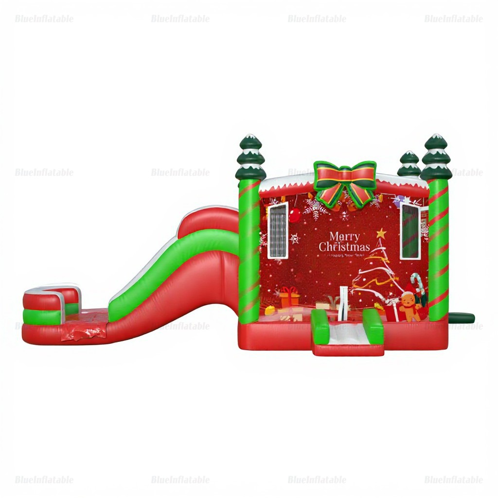 Christmas Inflatable Bounce House & Water Slide Combo - Image 4