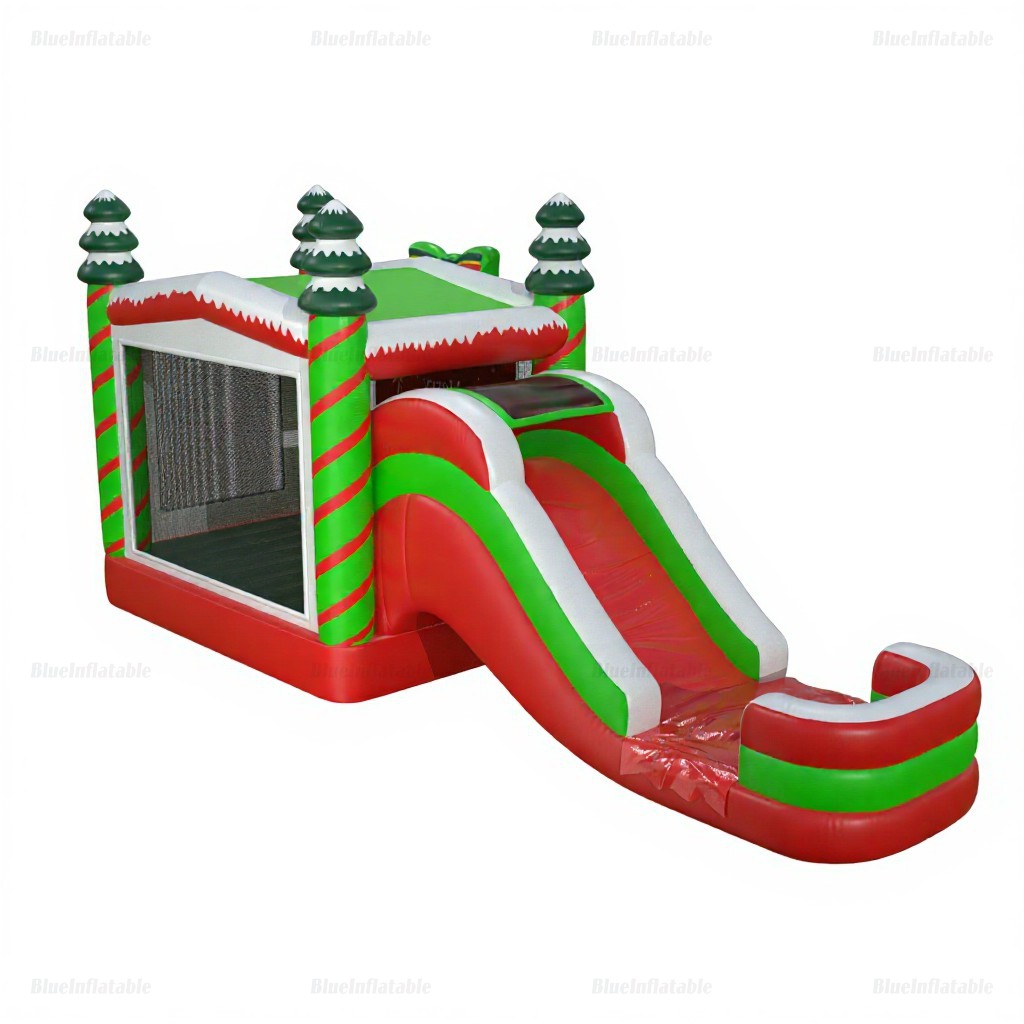 Christmas Inflatable Bounce House & Water Slide Combo - Image 5