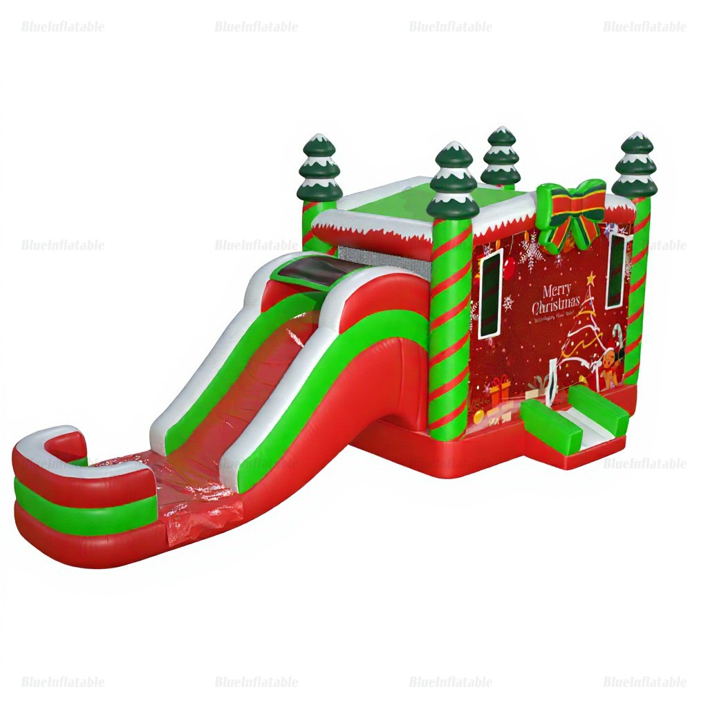Christmas Inflatable Bounce House & Water Slide Combo - Image 6