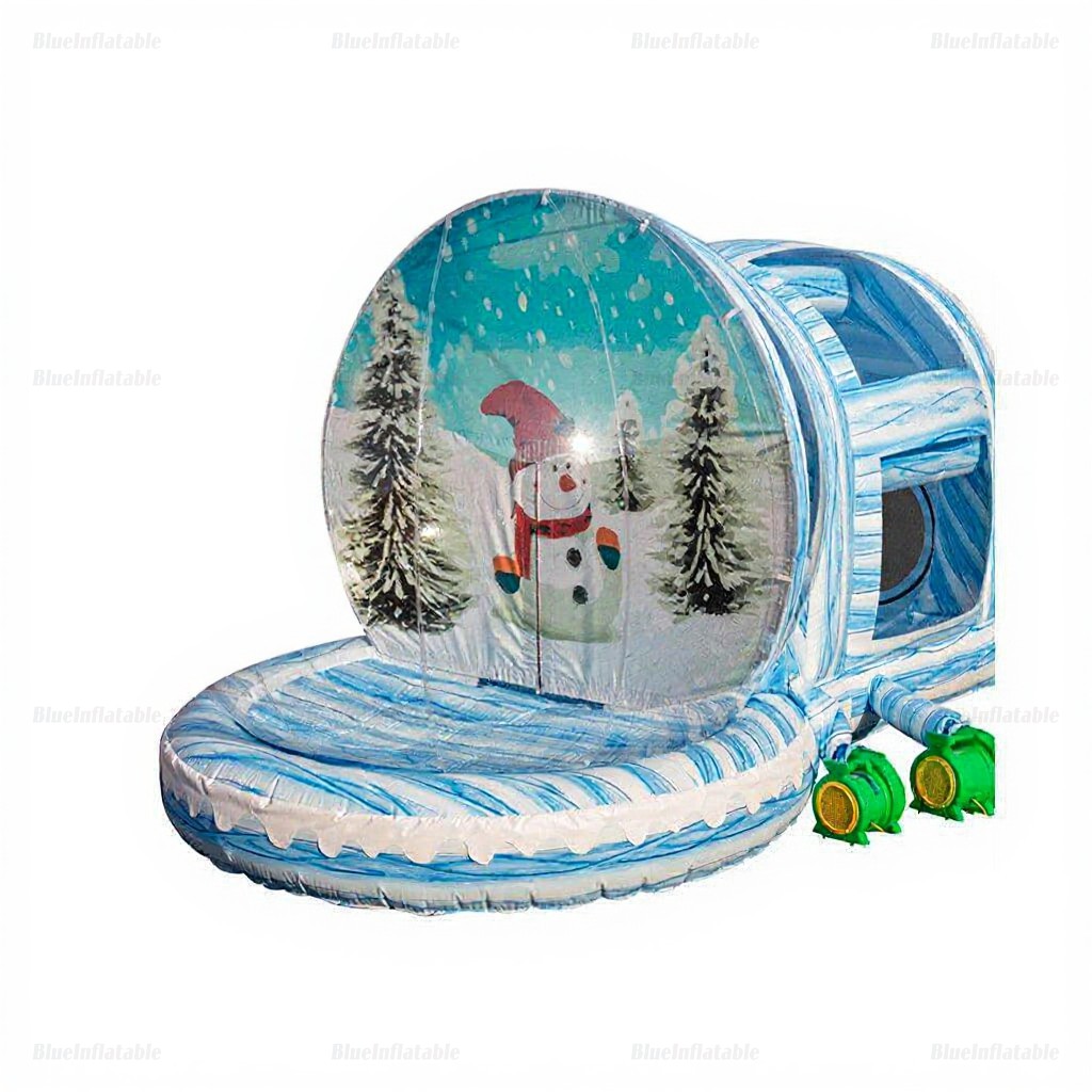 Inflatable Christmas Snow Globe Tunnel Igloo