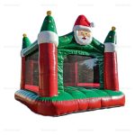 Santa Inflatable Bounce House for Outdoor Christmas Parties
