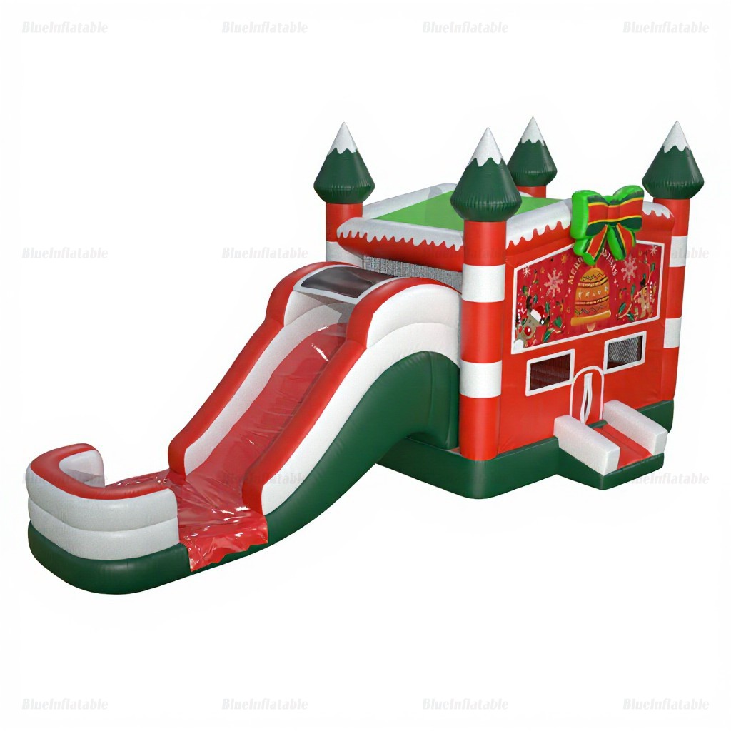 Christmas Inflatable Bounce House & Water Slide Combo - Image 6