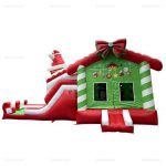 Santa Claus Christmas Bounce House & Slide Combo