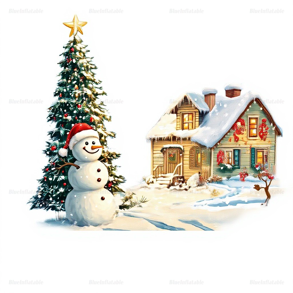 Life-Size Inflatable Clear Dome Snow Globe Tent - Image 6