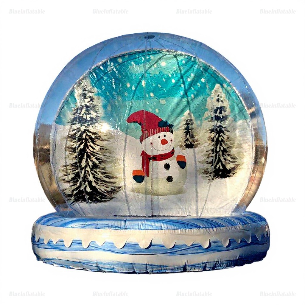 Giant Inflatable Christmas Snow Globe