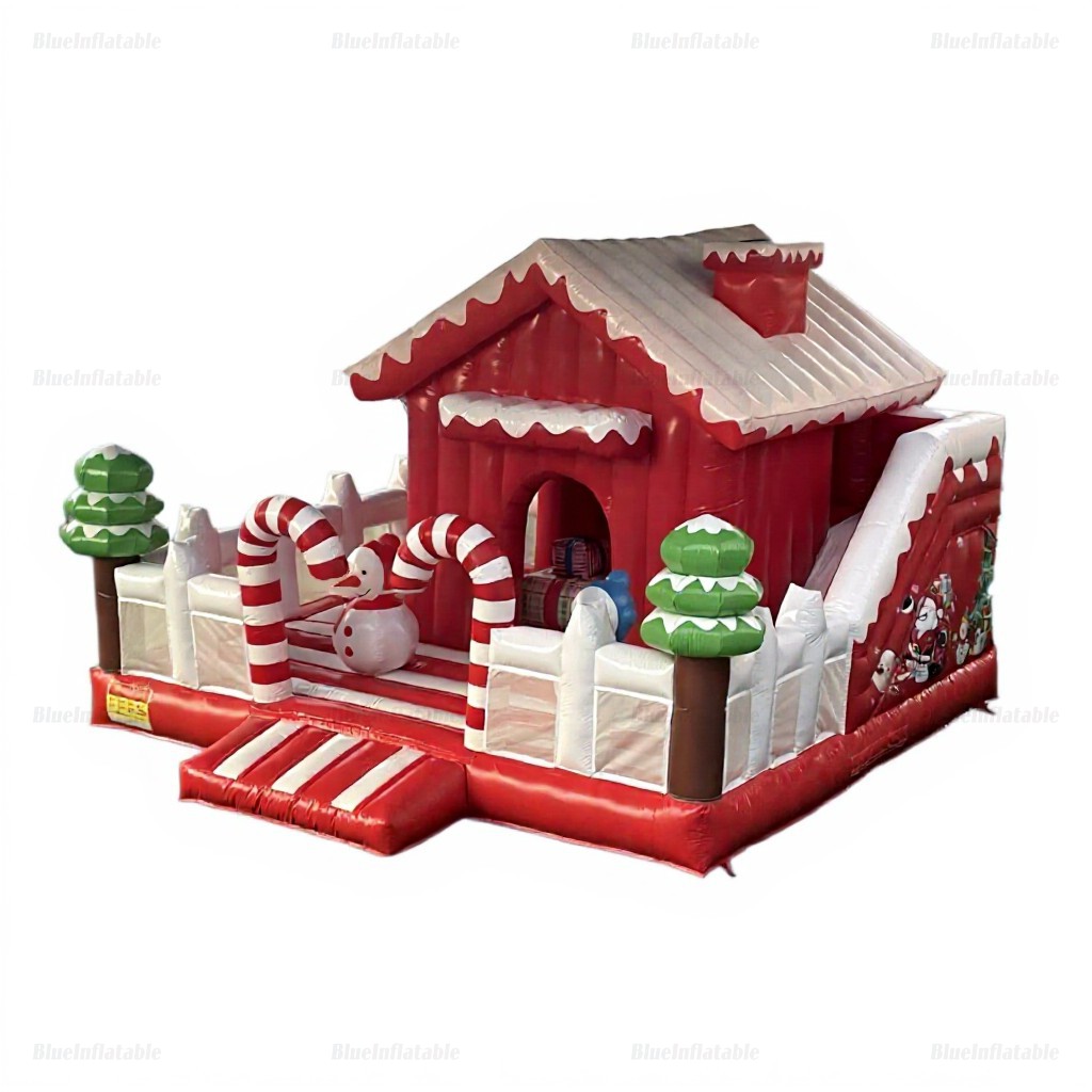 Candy Land Christmas Bounce & Slide Inflatable Combo
