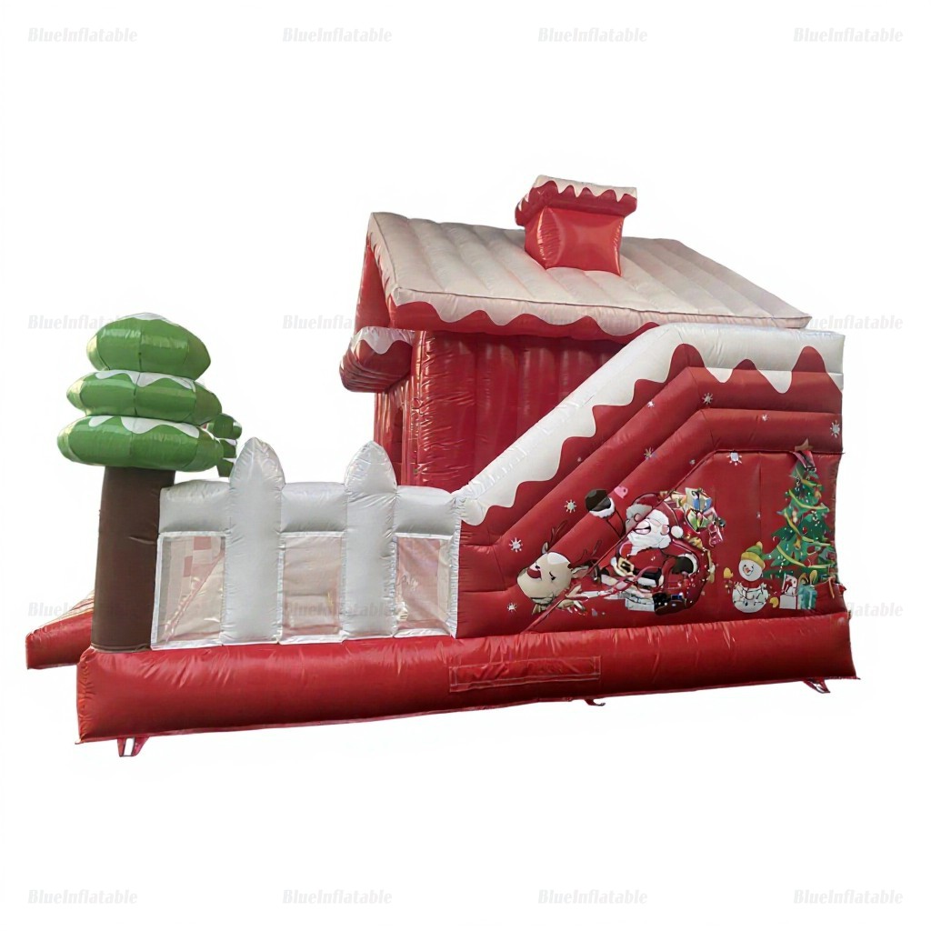 Candy Land Christmas Bounce & Slide Inflatable Combo - Image 5