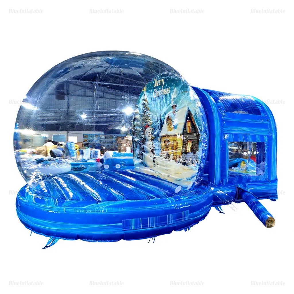 Winter Wonderland Inflatable Snow Globe Tunnel Photo Booth - Image 3
