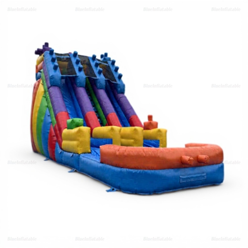 Giant Commercial Inflatable Water Slide with Pool Playground - Image 9