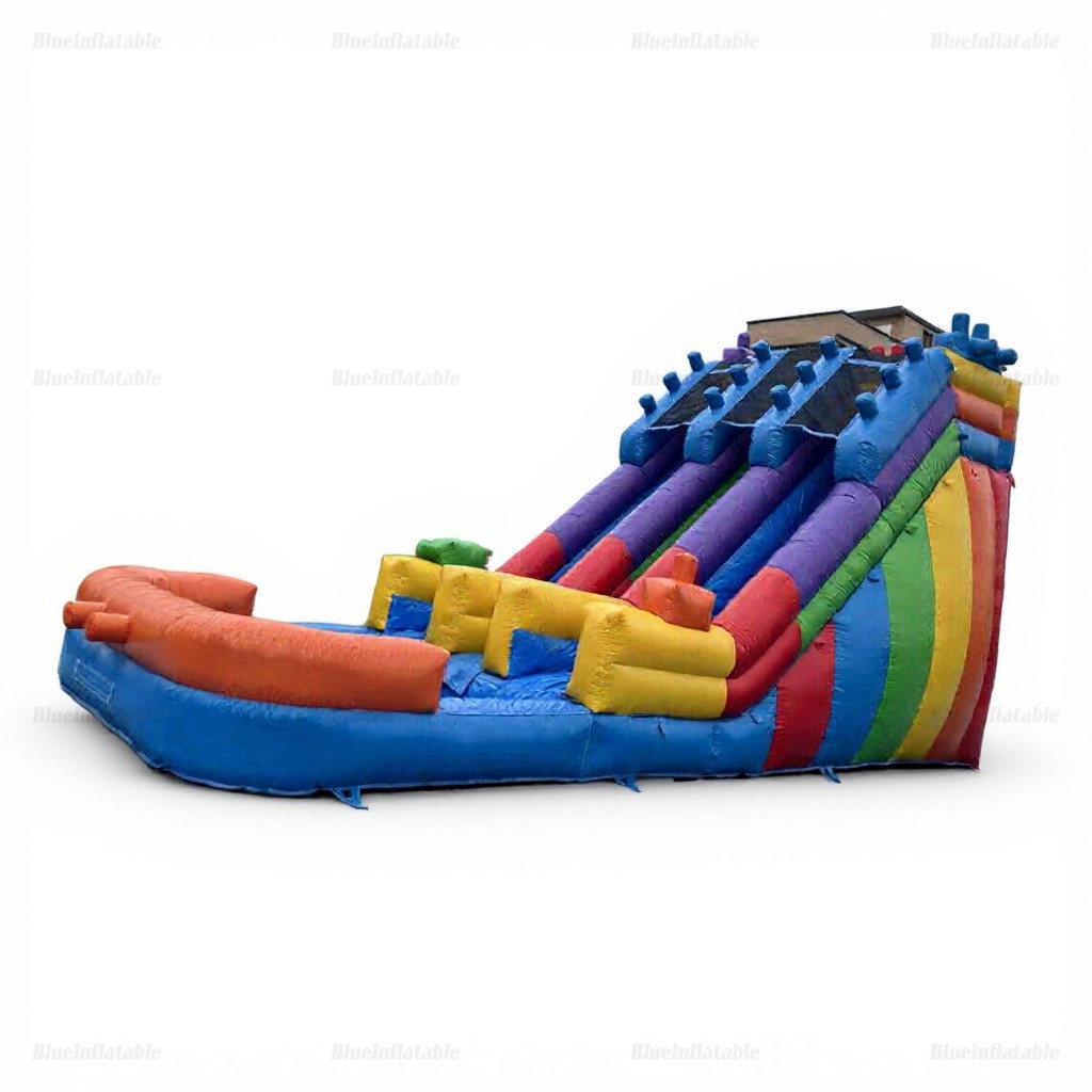 Giant Commercial Inflatable Water Slide with Pool Playground - Image 11