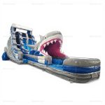 Commercial Shark Inflatable Water Slide for Events